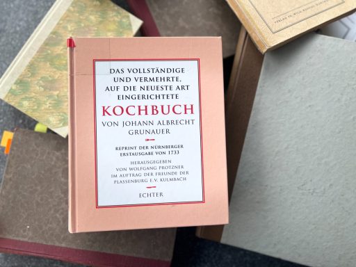 Kochbuch 1733 Nürnberg